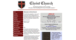 Desktop Screenshot of christchurch-trivalley.org